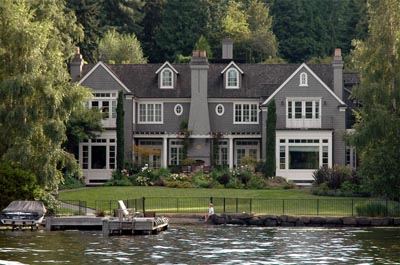 Lake Washington Waterfront Mansions